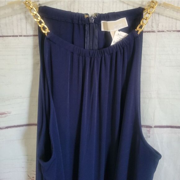 Michael Kors Chain Halter Neck Jumpsuit NWT Size S - Picture 5 of 8